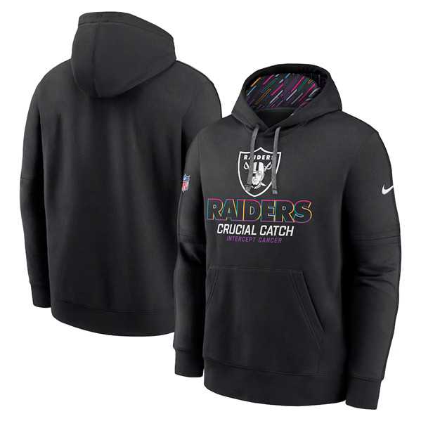Men's Las Vegas Raiders Black 2024 Crucial Catch Club Pullover Hoodie,We sell and wholesale Men's Las Vegas Raiders Black 2024 Crucial Catch Club Pullover Hoodie on line form chian!